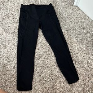 women black pocket leggings